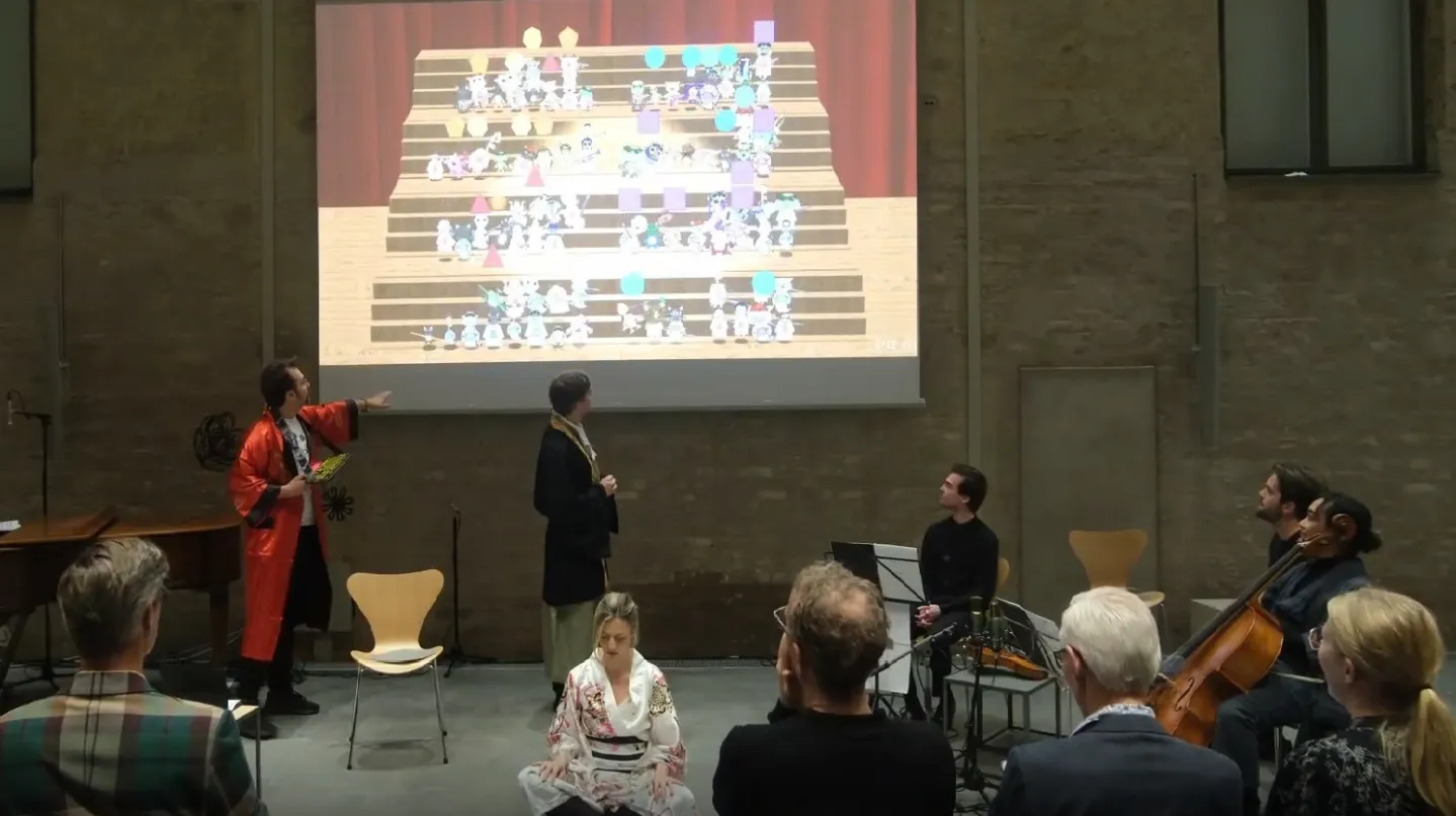 Audience engagement during performance