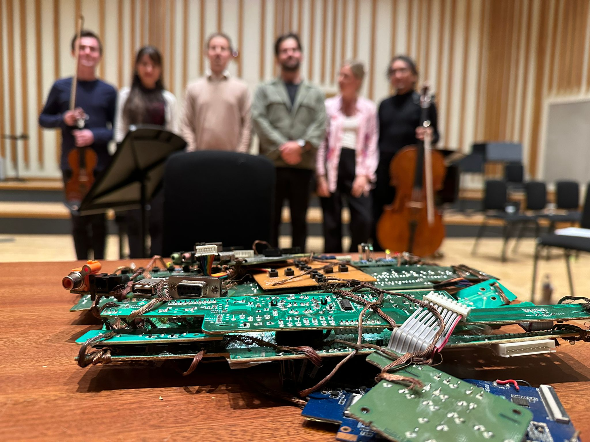 Swedish premiere rehearsal